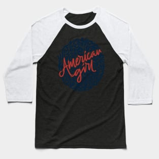 american girl Baseball T-Shirt